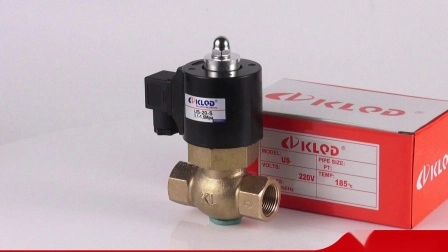 2/2 Way Us Series Us-40 220V Pilot Operated Water Steam Solenoid Valve